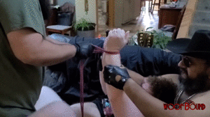 www.woofbound.com - Handgagged, Stripped and Bound thumbnail